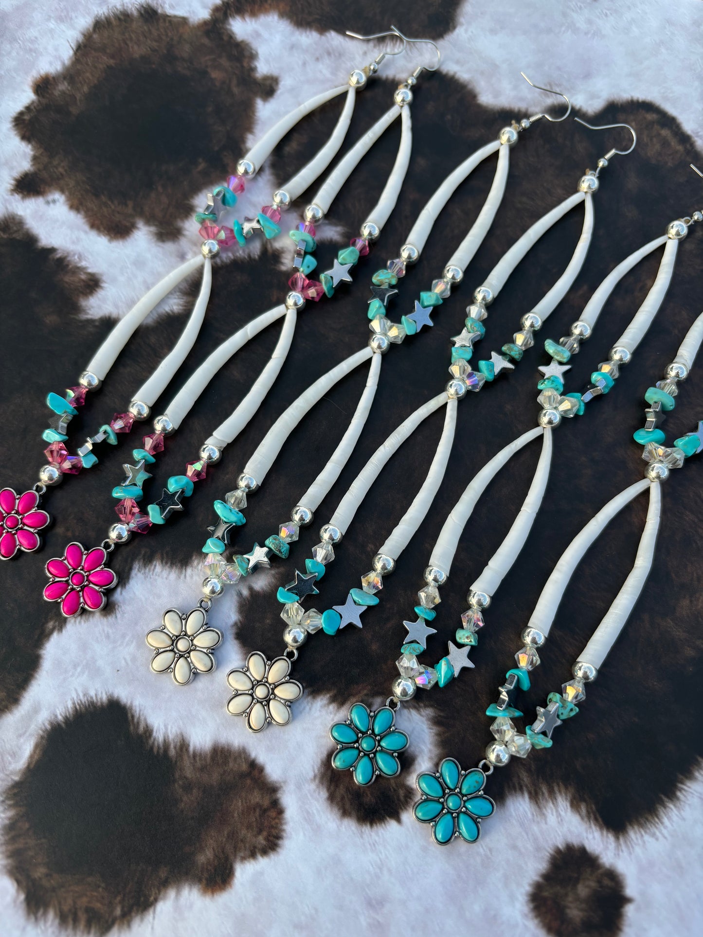 dentallium earrings