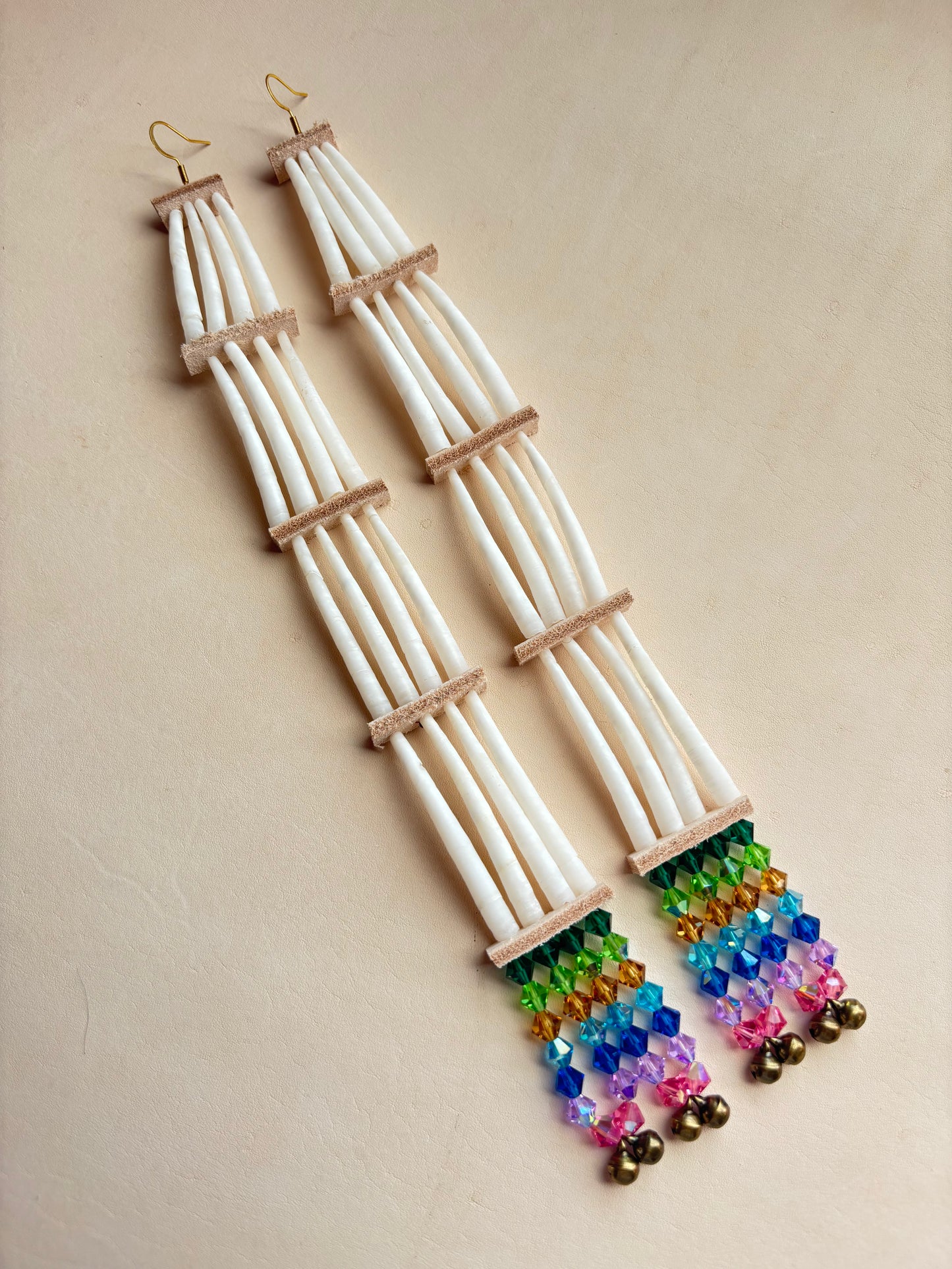 dentallium earrings