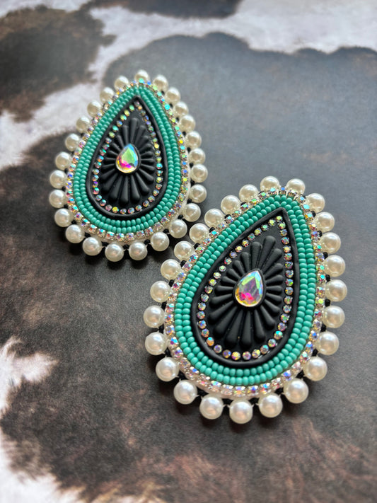beaded earrings