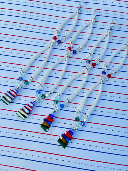 dentallium earrings