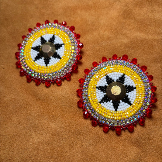 beaded earrings