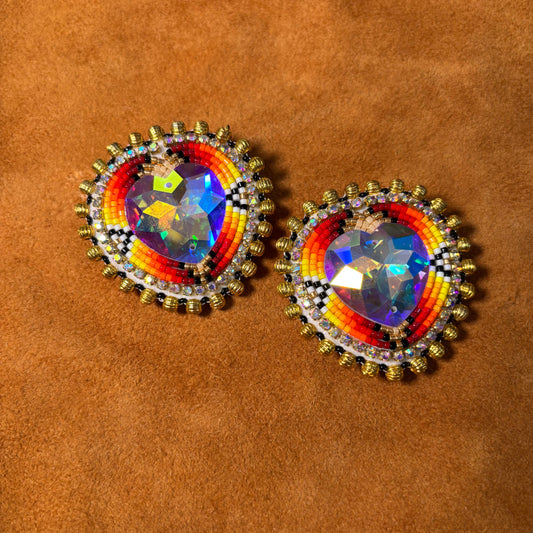 beaded earrings