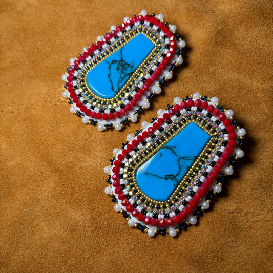 beaded earrings