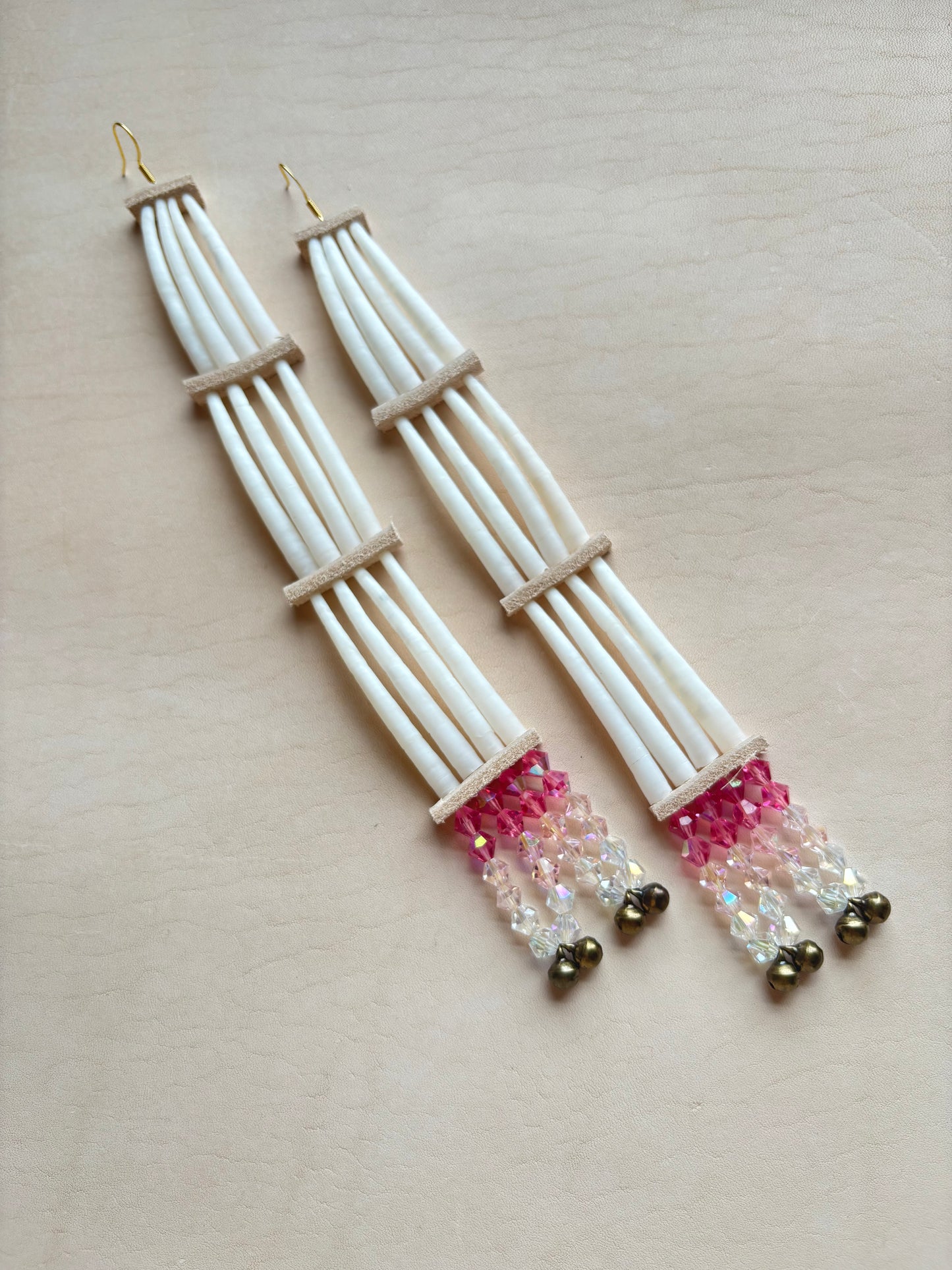 dentallium earrings